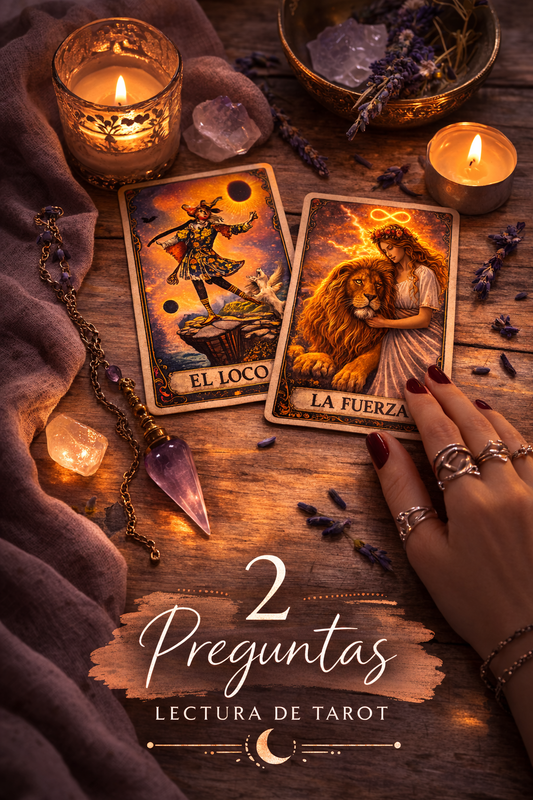 Lectura de Tarot - 2 Preguntas