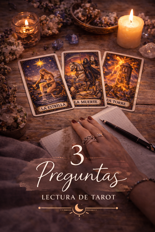 Lectura de Tarot - 3 Preguntas
